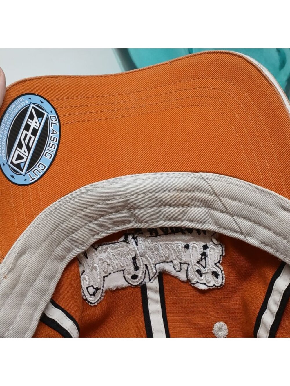 Royal Kunia C.C. Hawaii Orange Baseball Cap Bee Embroidered Ahead Classic #D15 - Picture 4 of 11
